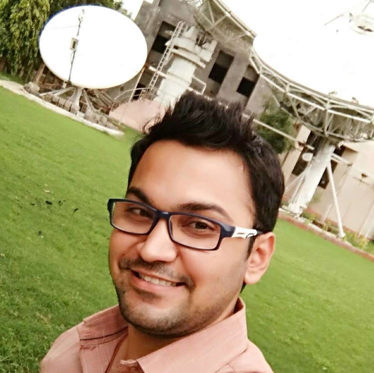 Selfie at BISAG, Gandhinagar. The place has helped me a lot to excel in my career.