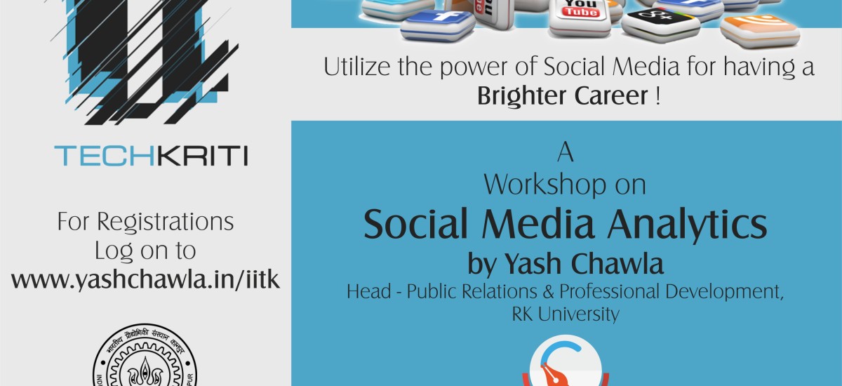 YC’s Workshop on Social Media Analytics at IIT – Kanpur