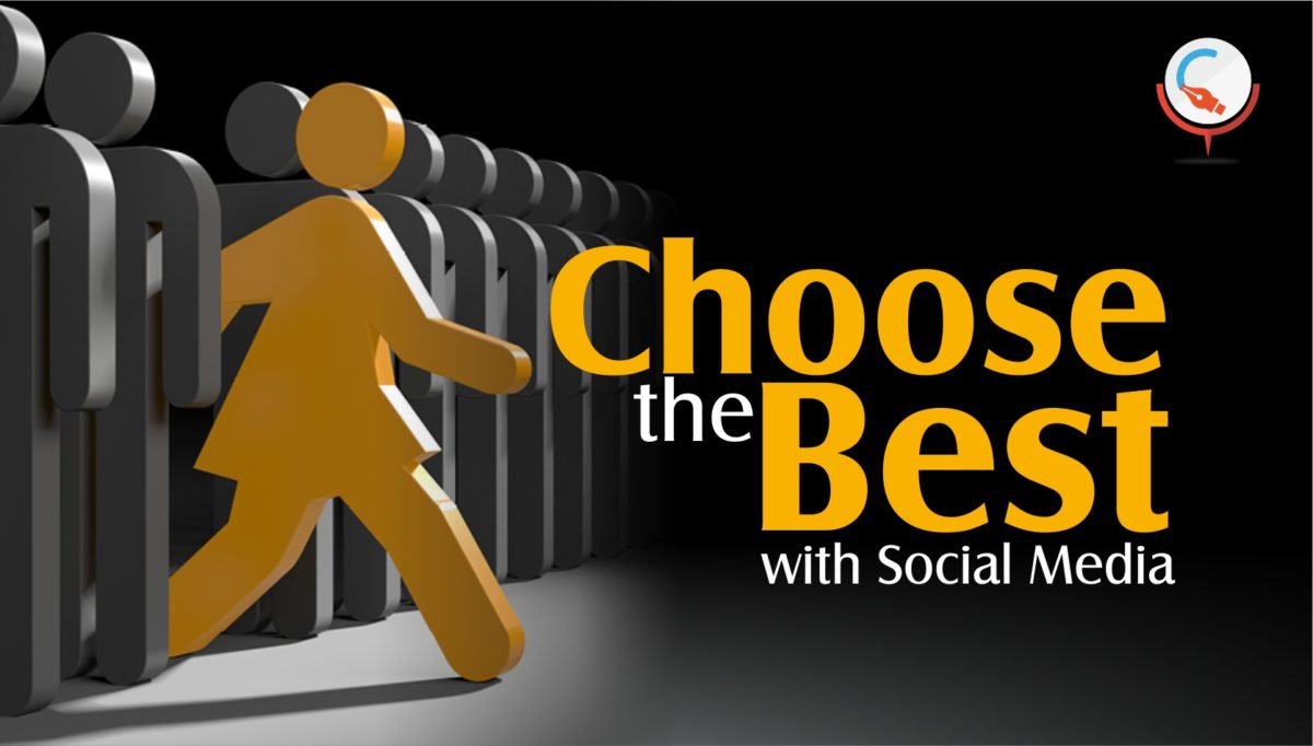 Use social media effectively, in selecting your College / University !